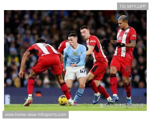 曼城中场渗透形成禁区威胁